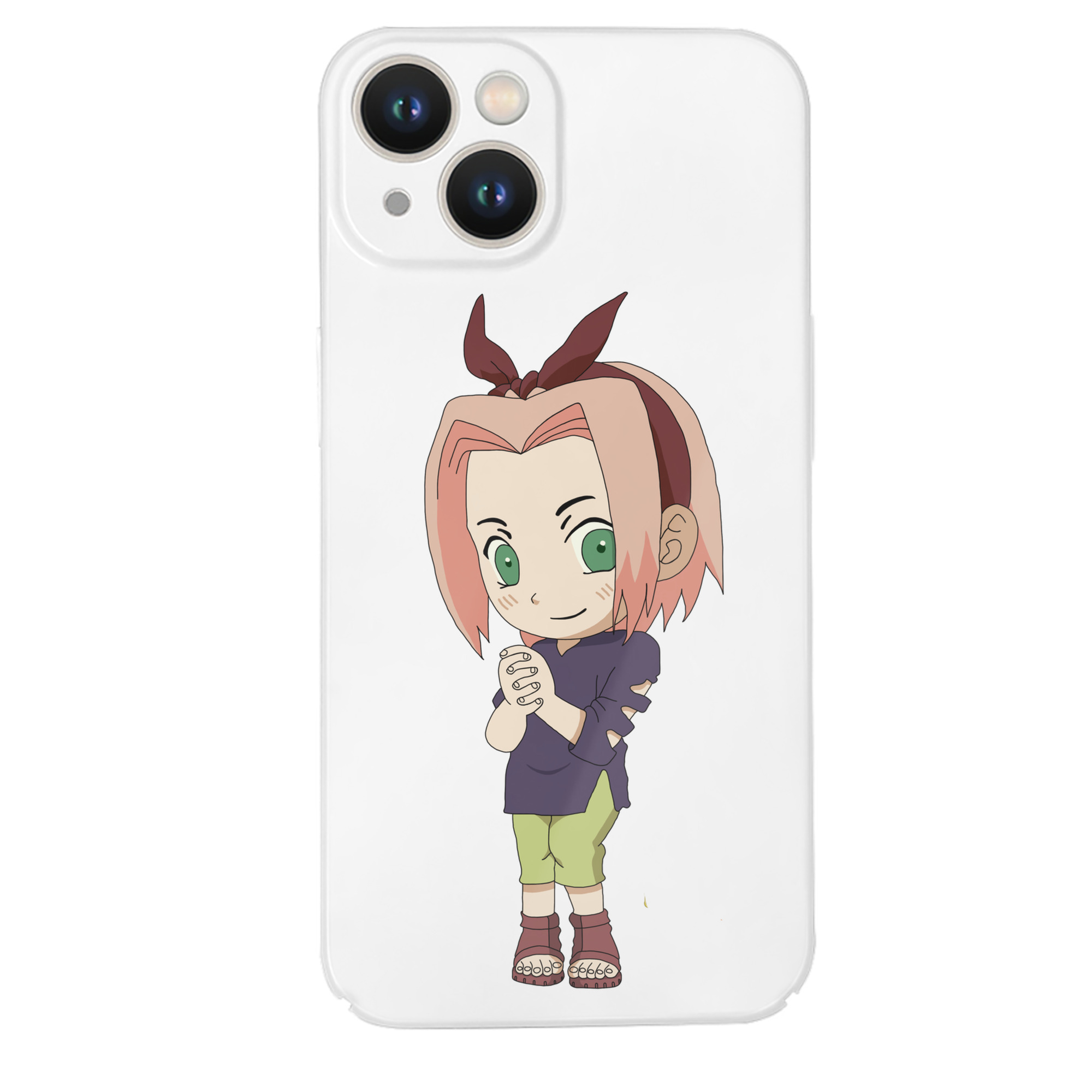 （画像用） NARUTO -ナルト- 春野サクラ Haruno Sakura 【iPhone 14シリーズ対応】ハードケース